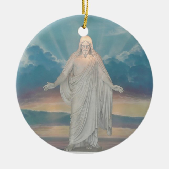 ADORNO DE CERÁMICA JESUS ORNAMENT (Frente)