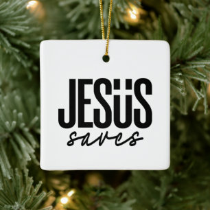 ADORNO DE CERÁMICA JESÚS SALVA