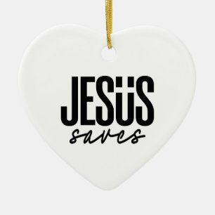 ADORNO DE CERÁMICA JESÚS SALVA
