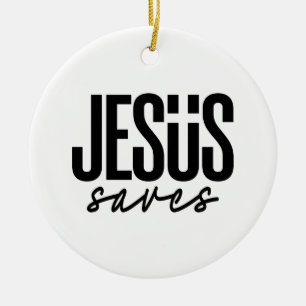ADORNO DE CERÁMICA JESÚS SALVA