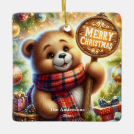 Adorno De Cerámica Jingle and Mingle Christmas Party