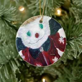 Adorno De Cerámica Jingle Bear