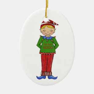 Adorno De Cerámica Jingle Elves "Goody"