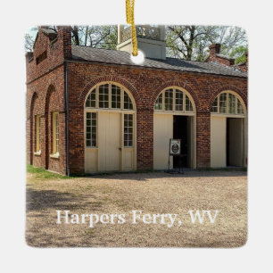 Adorno De Cerámica John Browns Fort en Harpers Ferry, Virginia Occide