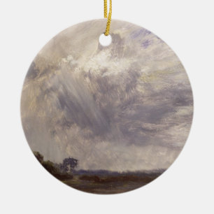 Adorno De Cerámica John Constable Paisaje con cielo gris, c.