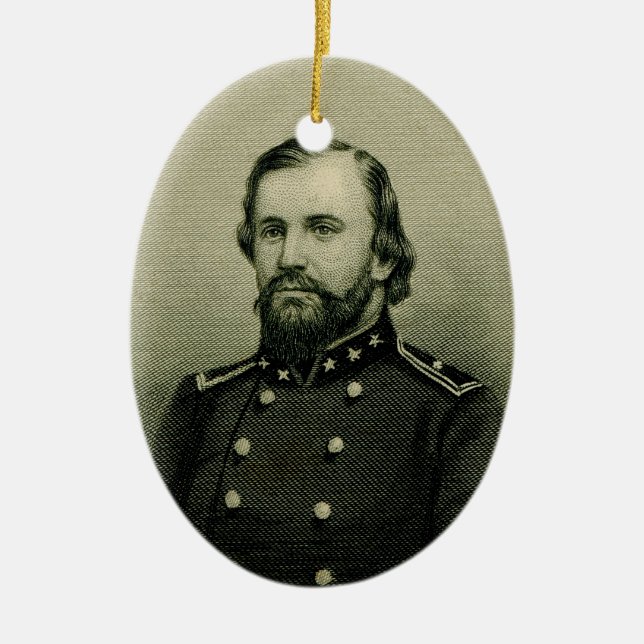 Adorno De Cerámica John Hunt Morgan (Frente)