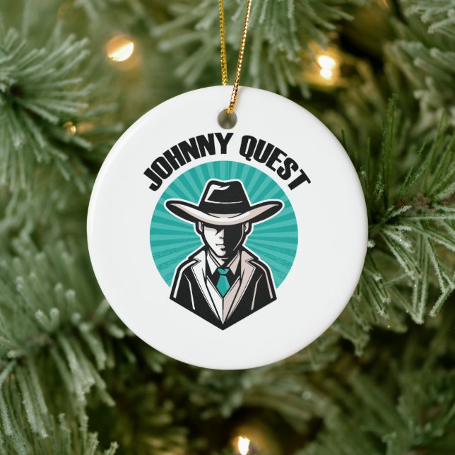 Adorno De Cerámica Johnny Quest (Árbol)