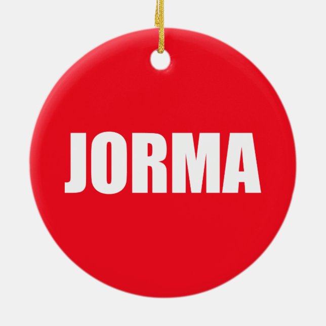 Adorno De Cerámica Jorma (Atrás)