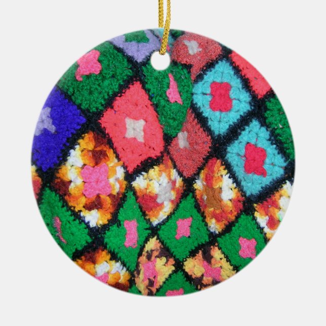 Adorno De Cerámica Joya afgana (Frente)