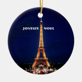 ADORNO DE CERÁMICA JOYEUX, NOEL (FELICES NAVIDAD)