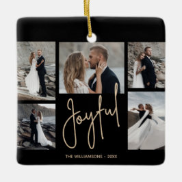 Adorno De Cerámica JOYFUL 5 Navidades de fotografía