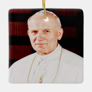 Adorno De Cerámica Juan Pablo II