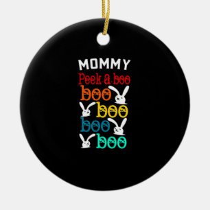 Adorno De Cerámica Juego Bunny Peekaboo Para Niños Adultos De Novedad