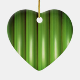 Adorno De Cerámica Juego de bambú verde