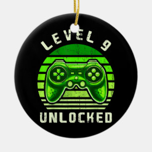 Adorno De Cerámica Juego de video desbloqueado de nivel 9 Noveno Juga