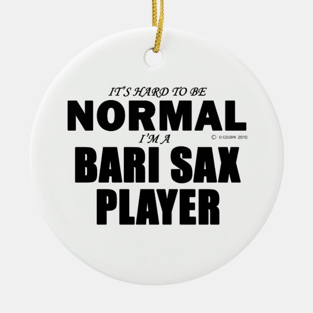 Adorno De Cerámica Jugador Bari Sax Normal (Frente)
