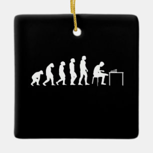 Adorno De Cerámica Jugador de ajedrez