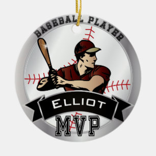 Adorno De Cerámica Jugador de ⚾ de Béisbol MVP