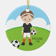 Jugador de Fútbol Dulce Personalizado Navidad