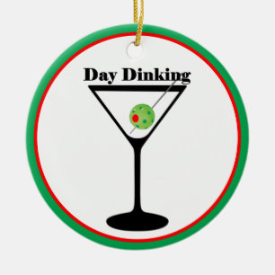 Adorno De Cerámica Jugador de Pickleball Day Dinking Ball Martini Oli