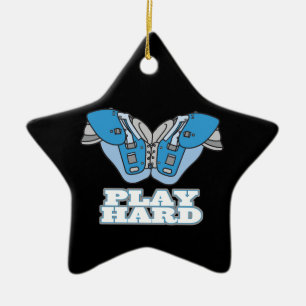 Adorno De Cerámica jugar al fútbol duro