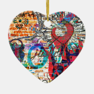 Adorno De Cerámica Justicia de la pintada