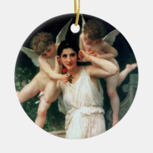 Adorno De Cerámica ‘Juventud’ por Bouguereau