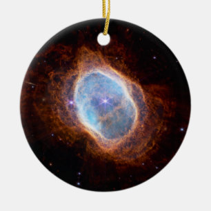 Adorno De Cerámica JWST James Webb Telescope Southern Ring Nebula