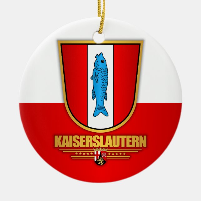 Adorno De Cerámica Kaiserslautern (Frente)