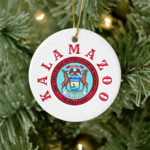 Adorno De Cerámica Kalamazoo, Michigan