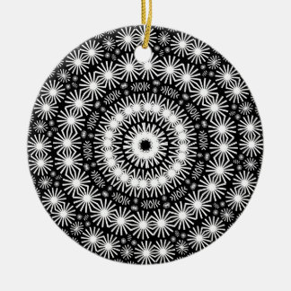 Adorno De Cerámica Kaleidoscopio geométrico 02