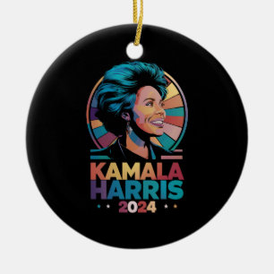 Adorno De Cerámica Kamala Harris 2024 Elecciones al presidente Kamala