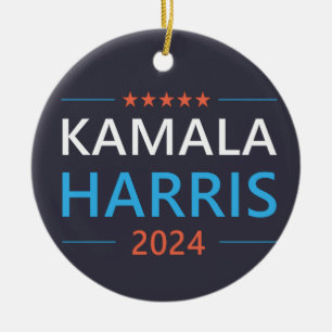 Adorno De Cerámica Kamala Harris 2024 para Presidenta
