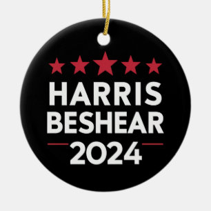 Adorno De Cerámica Kamala Harris Andy Beshear 2024 Harris Beshear 202