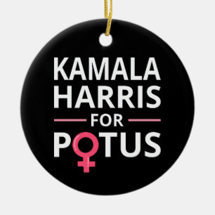 Adorno De Cerámica Kamala Harris Para POTUS Yo