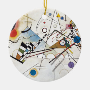 Adorno De Cerámica Kandinsky 1923/composicion viii/pixdezines
