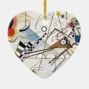Adorno De Cerámica Kandinsky 1923/composicion viii/pixdezines
