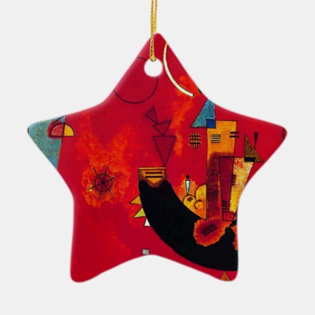 Adorno De Cerámica Kandinsky Mit und Gegen (Frente)