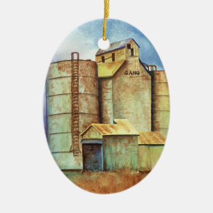 Adorno De Cerámica Kansas - Milepost Gano