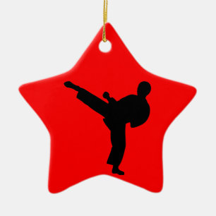 Adorno De Cerámica Karate