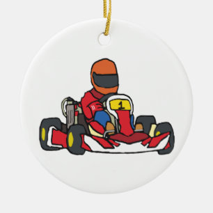 Adorno De Cerámica Karting