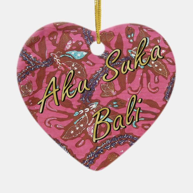 Adorno De Cerámica Kasia Batik (Frente)