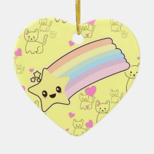 Adorno De Cerámica Kawaii