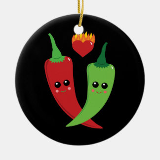 Adorno De Cerámica Kawaii Hot Pepper