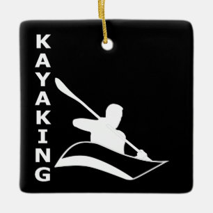 Adorno De Cerámica Kayak
