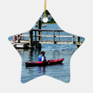 Adorno De Cerámica Kayaking Bristol RI