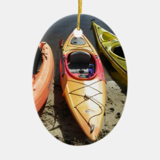 Adorno De Cerámica Kayaks