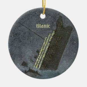 Adorno De Cerámica Keepe TITANIC