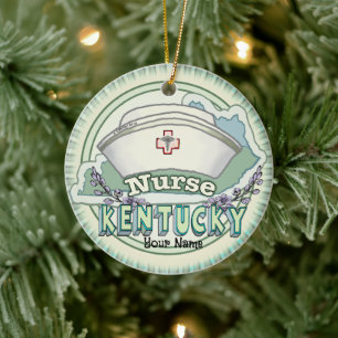 Adorno De Cerámica Kentucky Nurse
