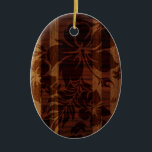 Adorno De Cerámica Keokea Beach Faux Wood Surfboard<br><div class="desc">En la gran isla de Hawái, hay una playa accidentada llamada Keokea. El surf no es para aficionados. Estos fundas están inspirados en los palancas de forma hermosa que se elaboran a partir de bosques locales y se pulieron para un brillo translúcido. Hemos añadido un overlay de hibiscus pareau print...</div>